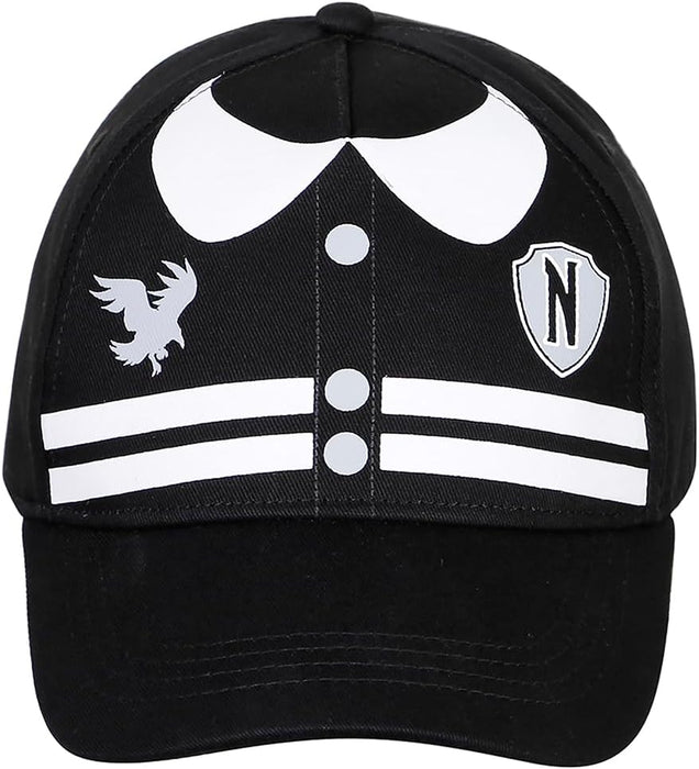 Wednesday Varsity-Chidren's Cap, Black, 20 x 14 cm