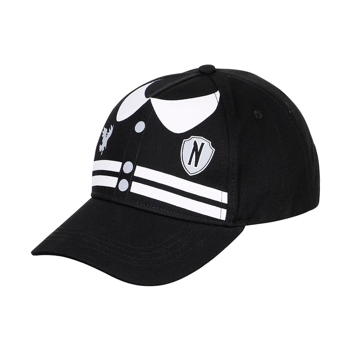 Wednesday Varsity-Chidren's Cap, Black, 20 x 14 cm