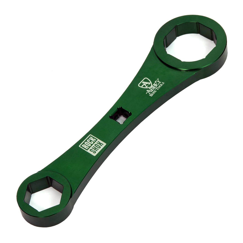 Abbey Bike Tools RockShox Service-Schraubenschlüssel, grün, Reverb