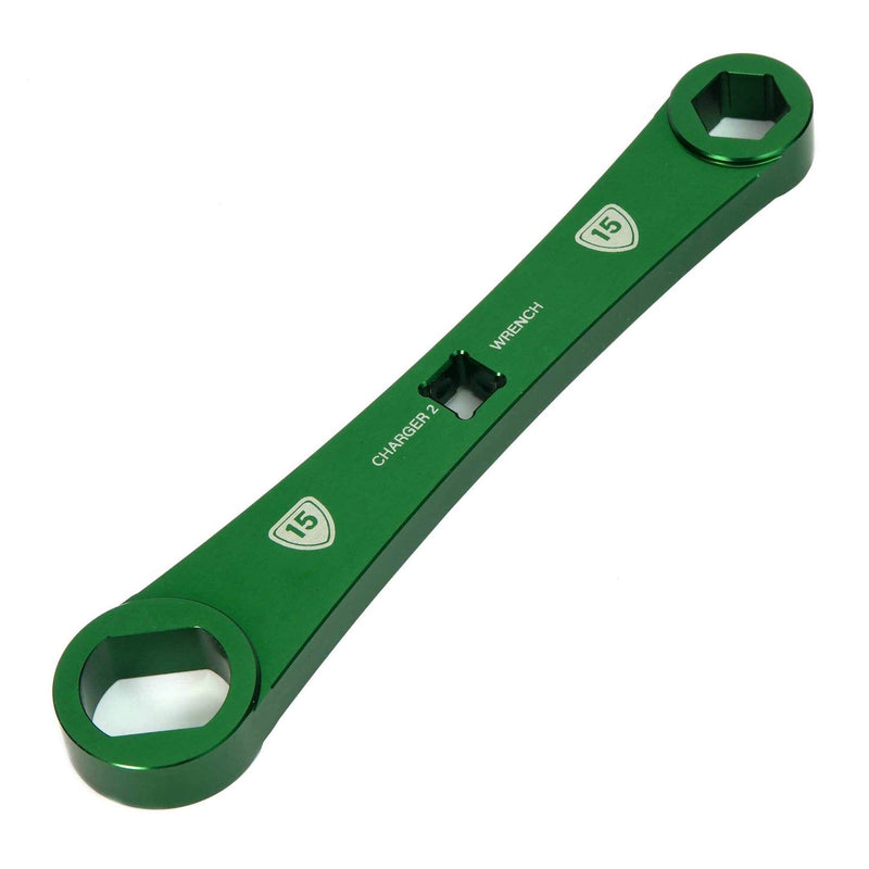 Abbey Bike Tools RockShox Charger 2 Wrench Green RockShox Charger 2