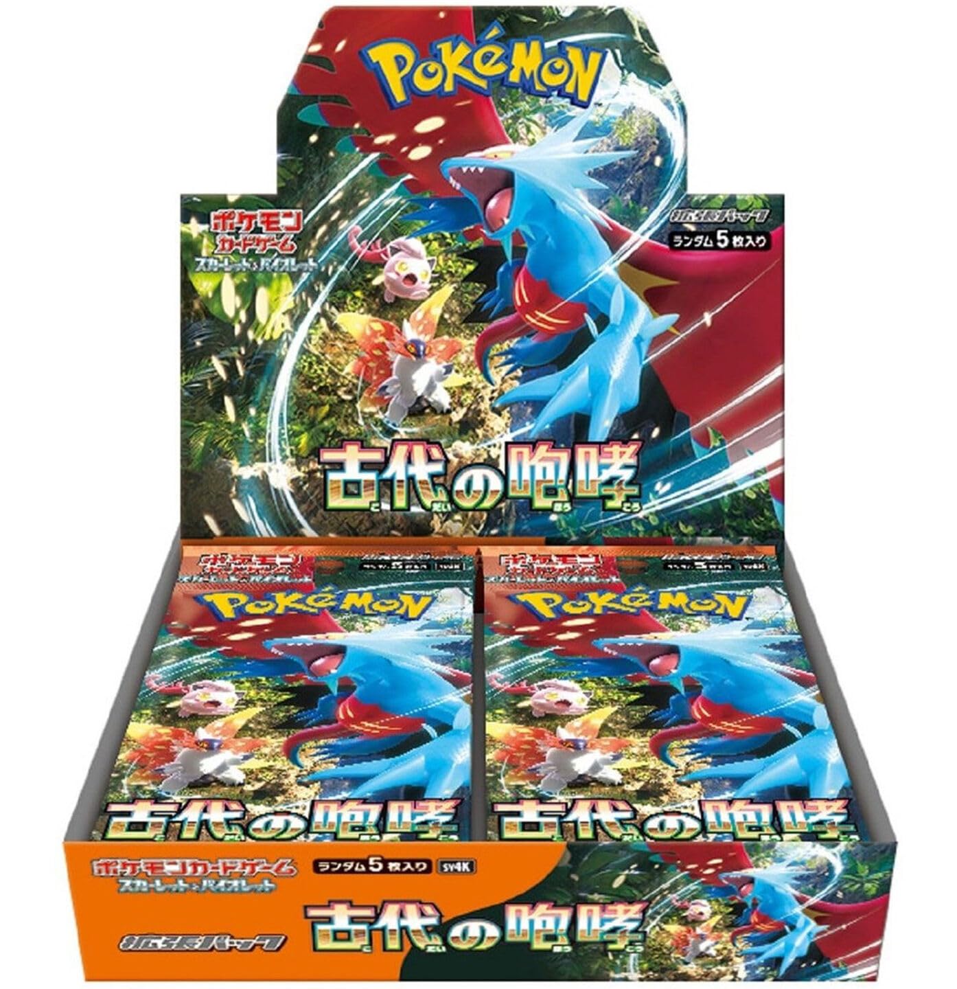Pokemon Card Game Scarlet & Violet Expansion Pack Ancient Roar Box (Japanese ver