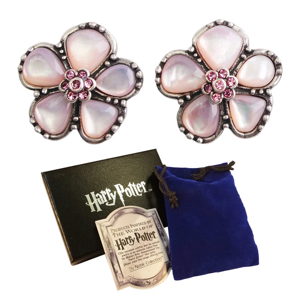 Noble Collection Harry Potter Replica 1/1 Hermione Granger´s Yule Ball Earrings (silver plated