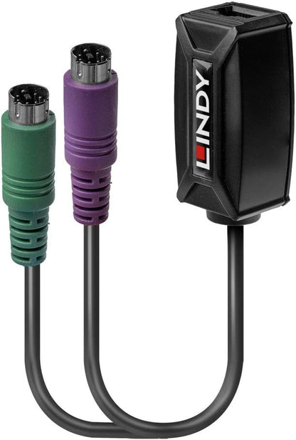 LINDY 100m PS/2 KM Cat.5e/6 Extender