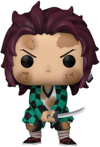 Funko POP! Animation: Demon Slayer - Tanjiro Kamado - (Training) - Collectable Vinyl Figure - Gift Idea - Official Merchandise - Toys for Kids & Adults - Anime Fans - Model Figure for Collectors