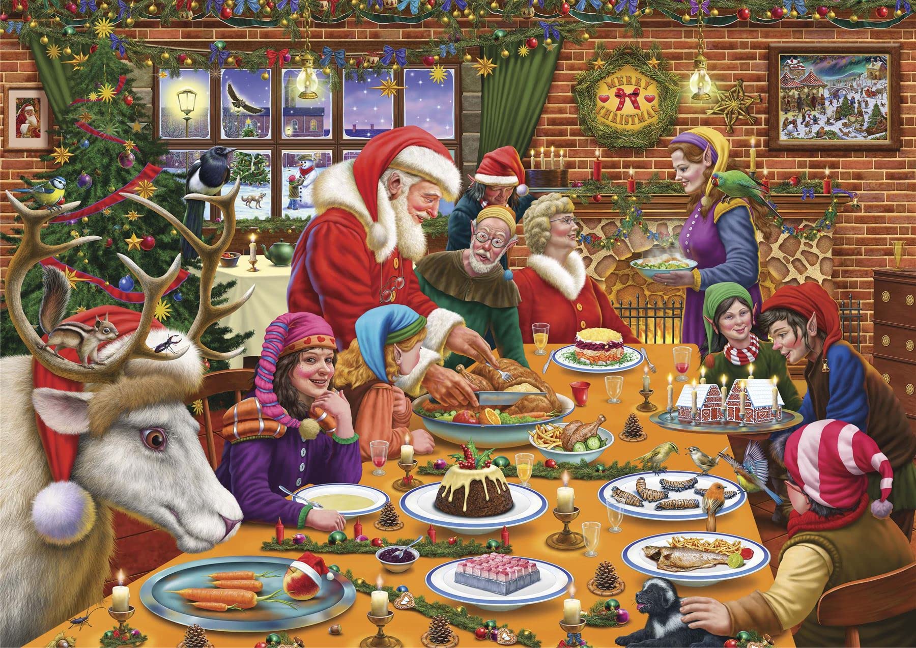 CHRISTMAS DINNER AT SANTA'S WORKSHOP 10E