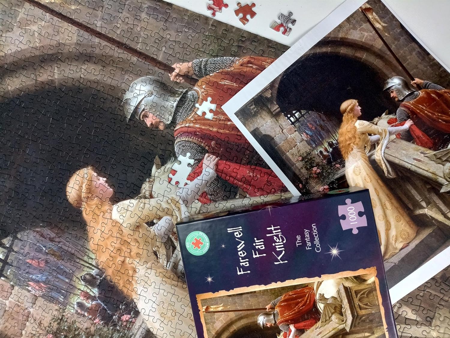 Farewell Fair Knight 1000 Piece Adult Jigsaw Puzzle