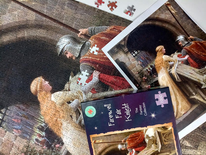 Farewell Fair Knight 1000 Piece Adult Jigsaw Puzzle