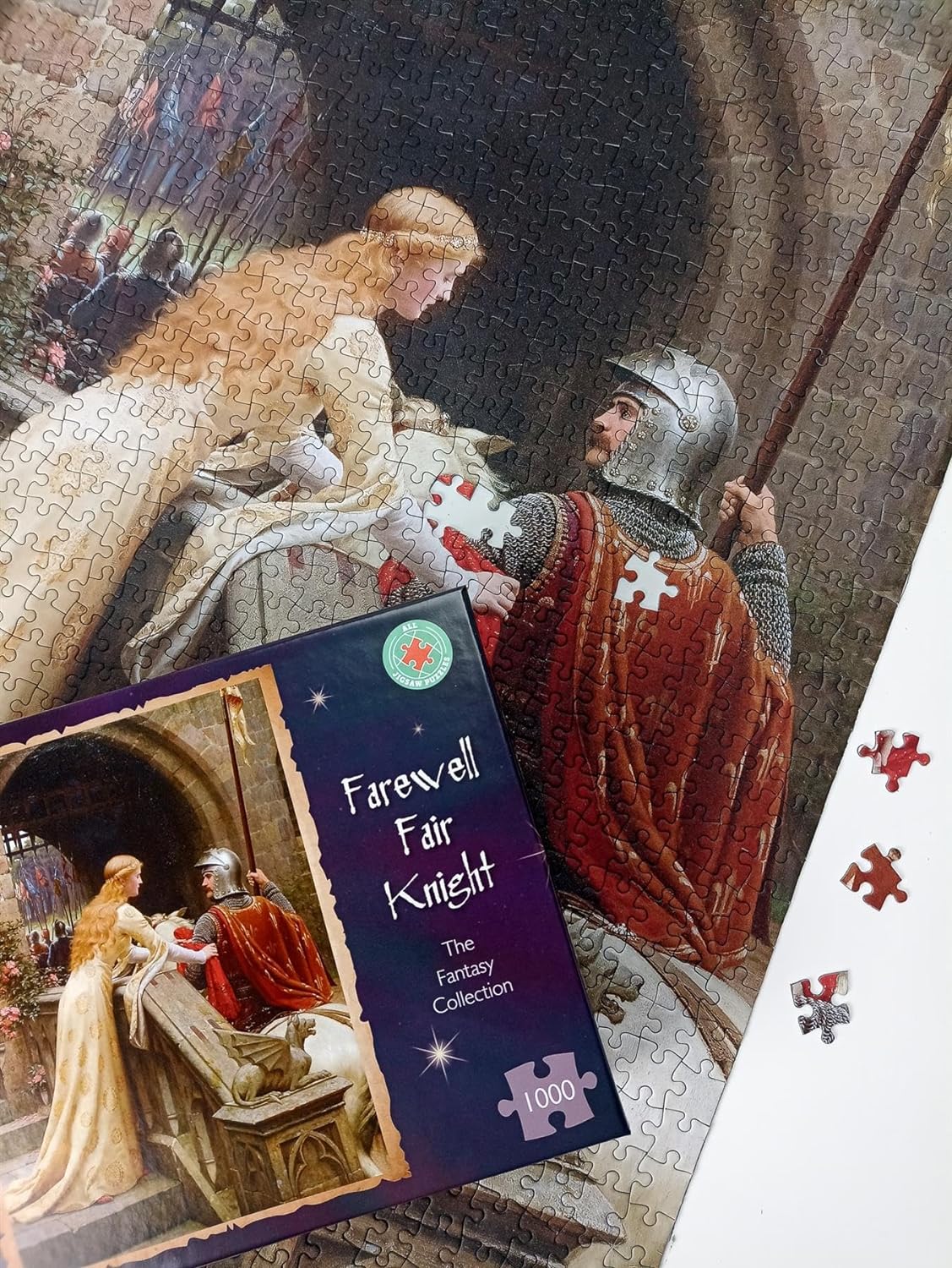 Farewell Fair Knight 1000 Piece Adult Jigsaw Puzzle