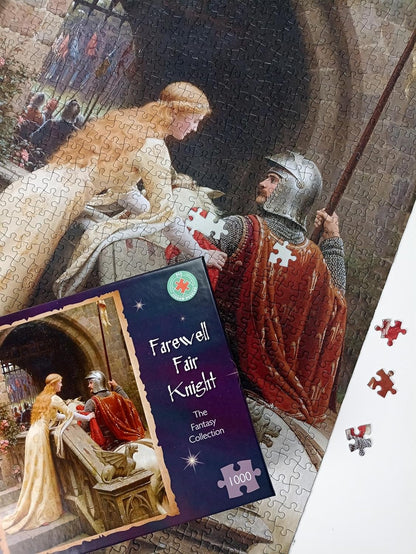 Farewell Fair Knight 1000 Piece Adult Jigsaw Puzzle