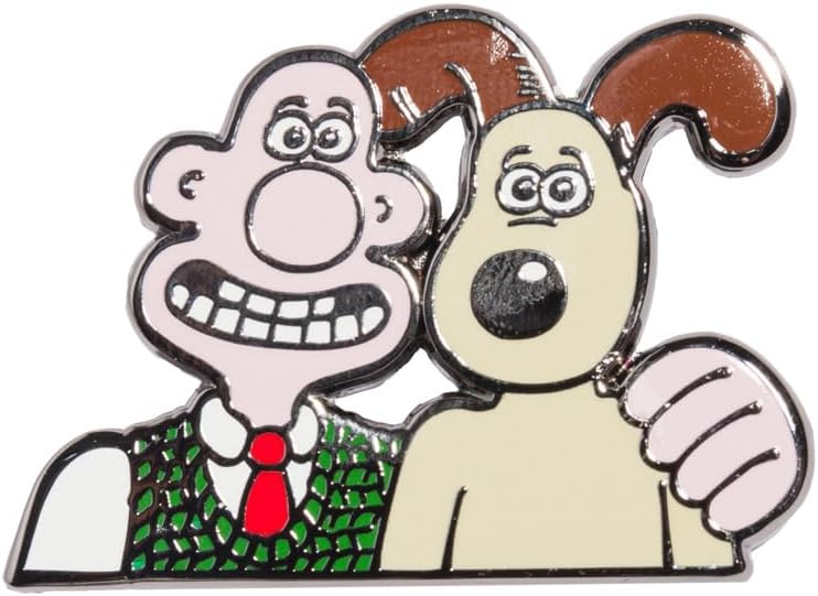Wallace & Gromit Pin Badge