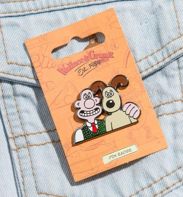 Wallace & Gromit Pin Badge