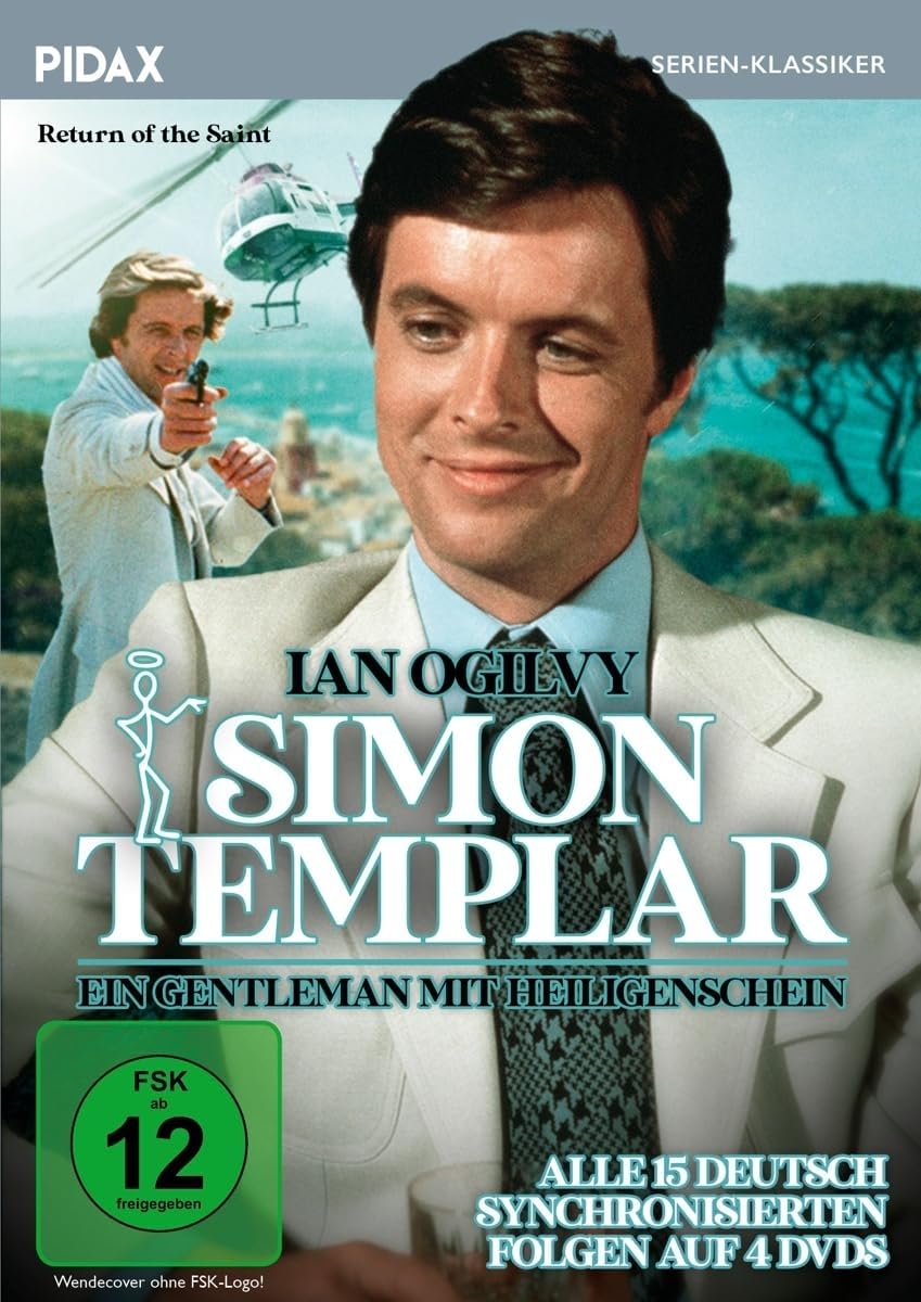 Simon Templar - Ein Gentleman mit Heiligenschein (Return of the Saint) / Alle 15 deutsch synchronisierten Folgen der Kultserien Neuauflage (Pidax Serien-Klassiker)