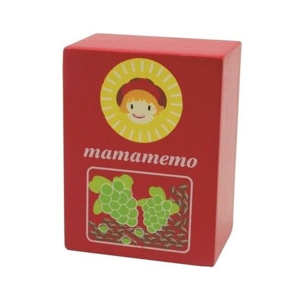 MaMaMeMo Box of raisins wood 6 cm red