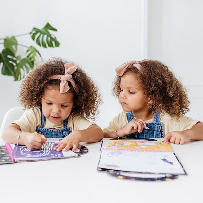 Totum Disney Wish Designer Activity, Craft or Art Book with Gel Pens, Stencils and Scene Setters, Suits Ages 3 Years+