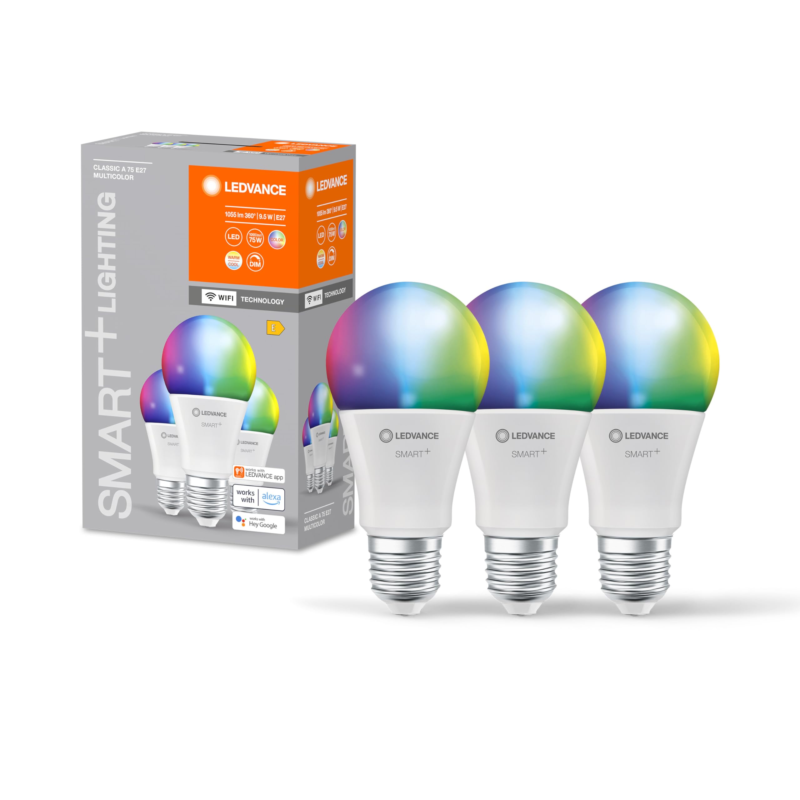 Ledvance Smart+ Standard 806Lm 9Wrgbw (60W) Mat E27 Wifi - S