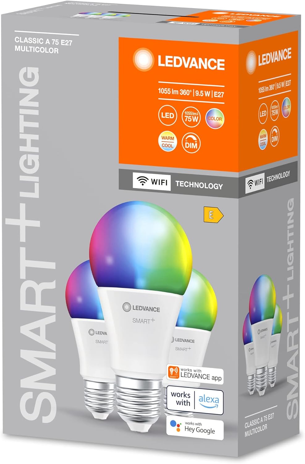 Ledvance Smart+ Standard 806Lm 9Wrgbw (60W) Mat E27 Wifi - S