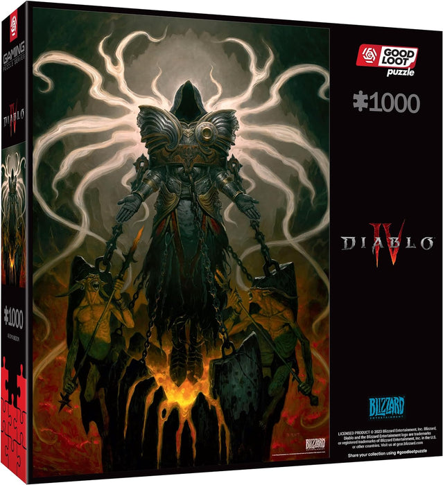 Good Loot Gaming Puzzle: Diablo IV Inarius Puzzles 1000 – Diablo Puzzle – Adult Puzzles – Classic Puzzles – Merchandise gaming Puzzle with picture – Puzzle 1000 pieces