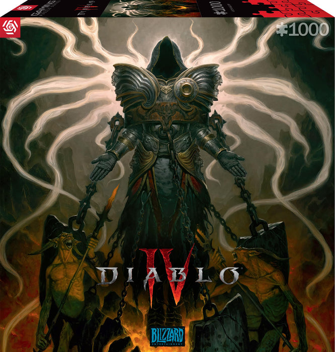 Good Loot Gaming Puzzle: Diablo IV Inarius Puzzles 1000 – Diablo Puzzle – Adult Puzzles – Classic Puzzles – Merchandise gaming Puzzle with picture – Puzzle 1000 pieces