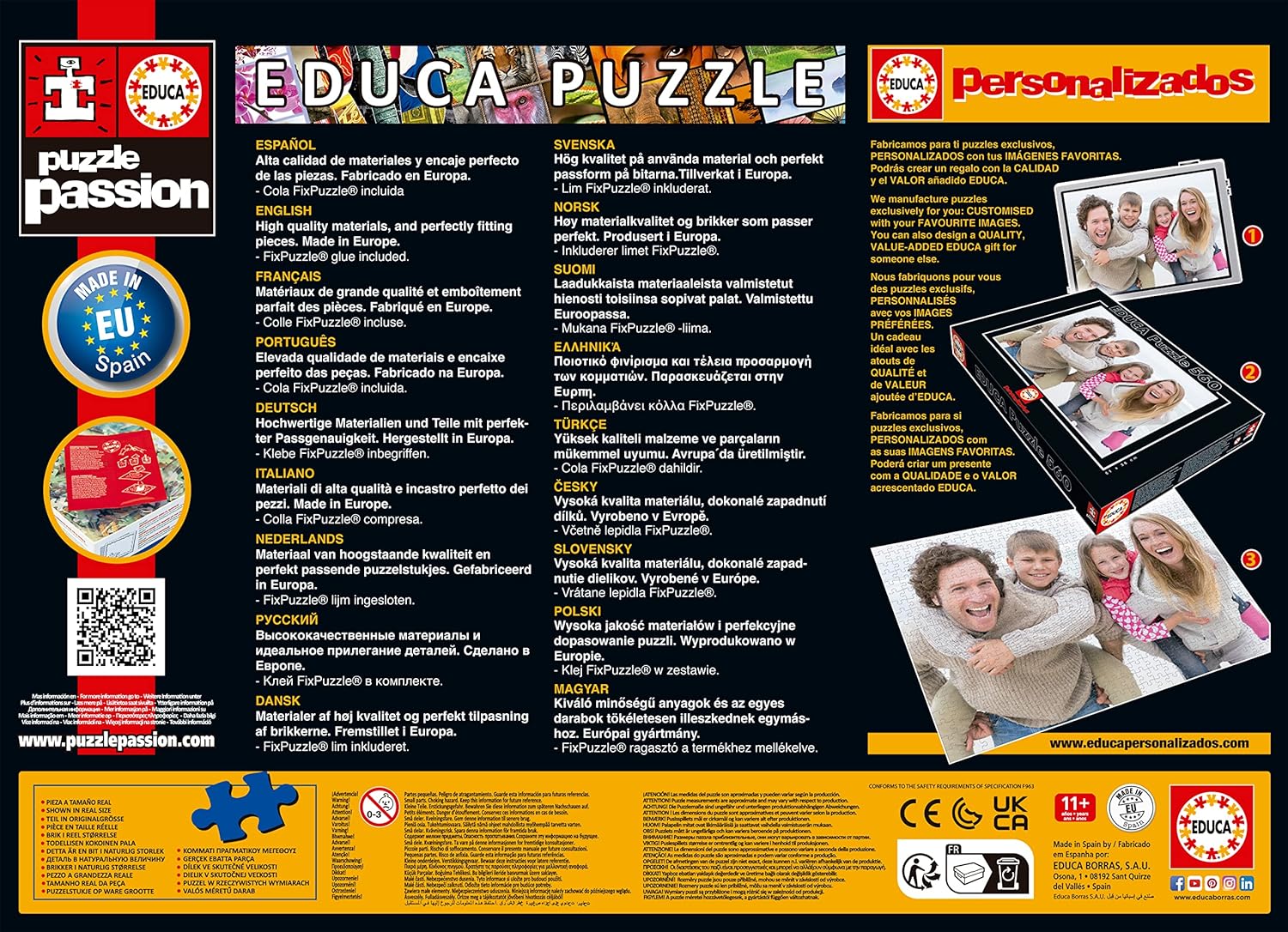 Educa - Puzzleset 2x500 Teile Puzzle | Disney Stitch. Für Kinder ab 11 Jahren, Puzzleset, Kinderpuzzle (19732