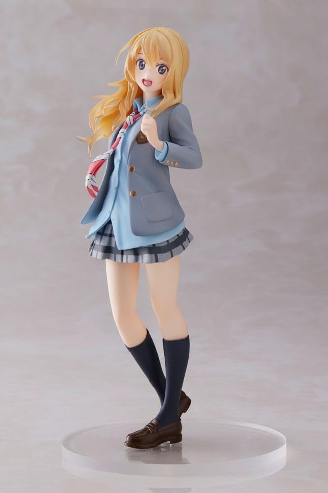 Shigatsu wa Kimi no Uso Coreful statuette PVC Kaori Miyazono School Uniform Ver. 18 cm