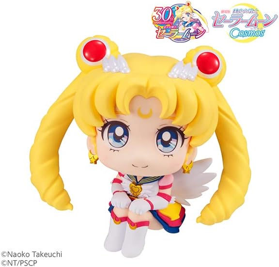 Megahouse - Sailor Moon Cosmos Look Up Eternal Sailor Moon Min Figure (Net)