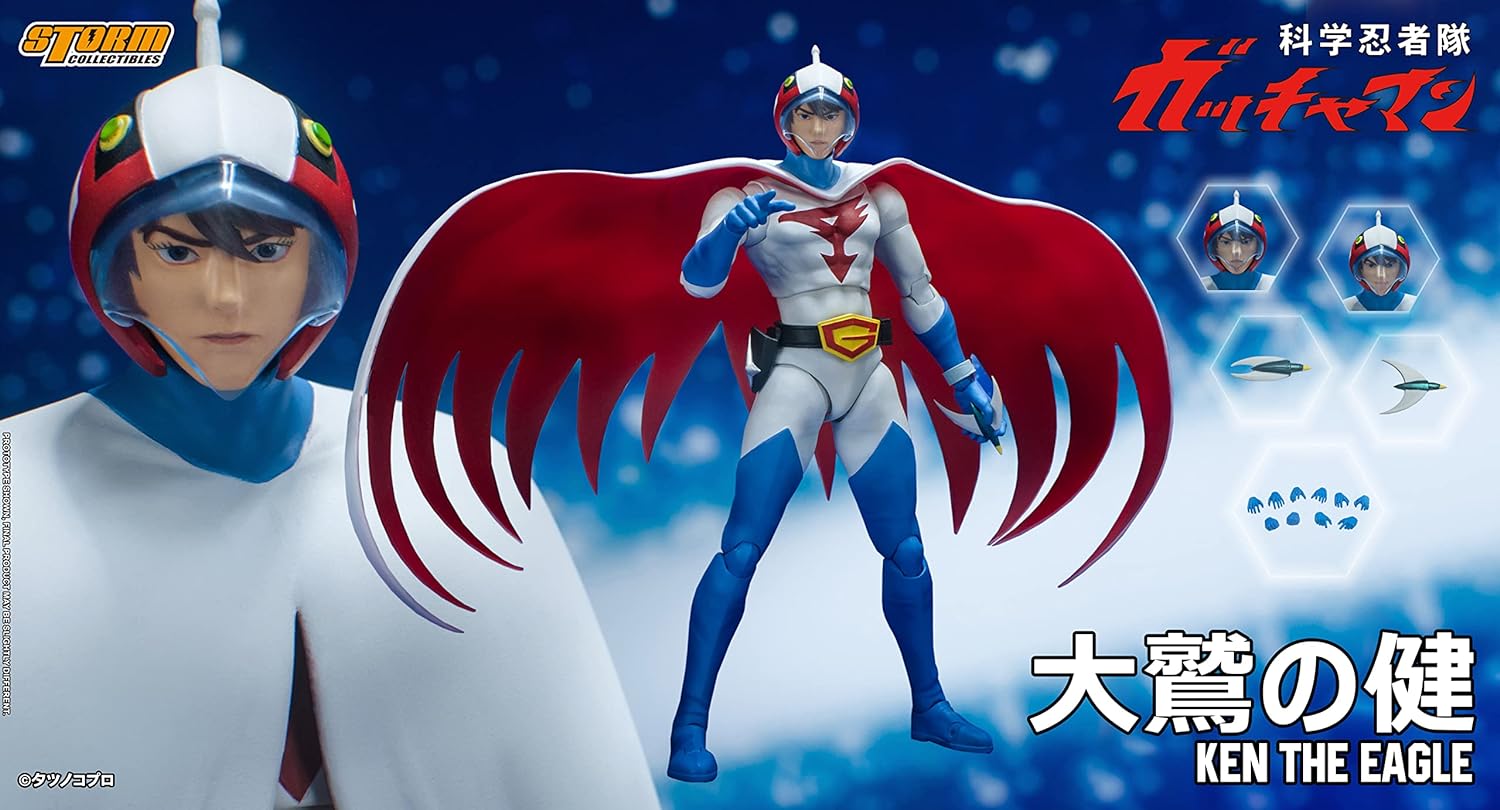Storm Collectibles - Gatchaman - Ken the Eagle, 1/12 Action Figure