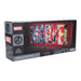 Paladone Marvel Avengers Logo Light, 2 Light Modes, Decorative Display Sign for Marvel Fans, Powered by Cable or AAA Batteries