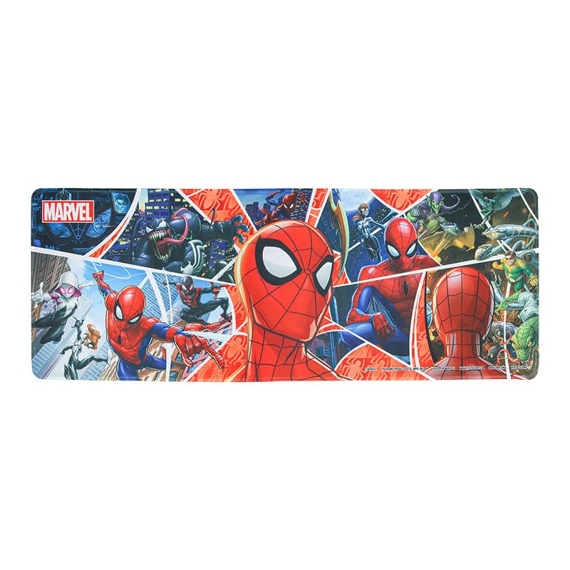 Paladone Spider Man Desk Mat, 80cm x 30cm (31" x 11"), Large Desk Pad for Keyboard and Mouse, Officially Licensed Marvel Home Office and Gaming Desk Accessory