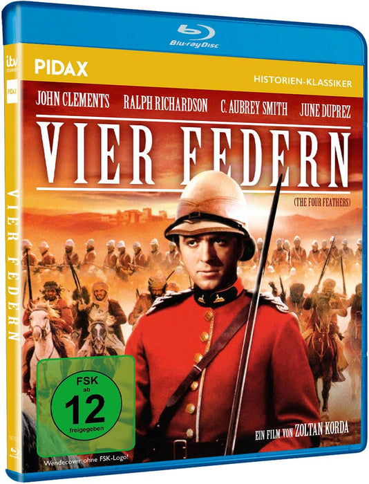 Vier Federn (The Four Feathers) / Aufwendig inszeniertes Abenteuer-Epos in brillanter HD-Qualität (Pidax Historien-Klassiker)