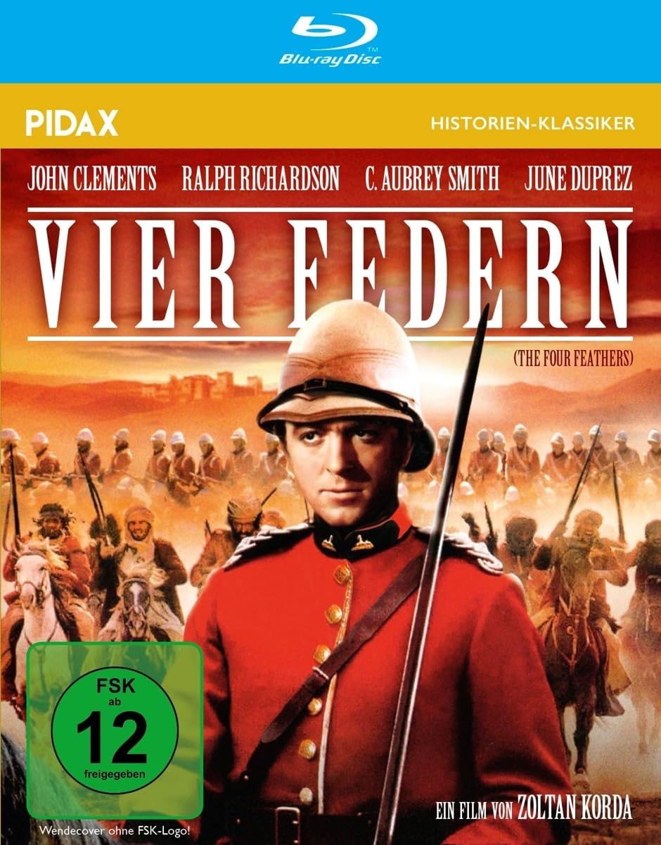 Vier Federn (The Four Feathers) / Aufwendig inszeniertes Abenteuer-Epos in brillanter HD-Qualität (Pidax Historien-Klassiker)