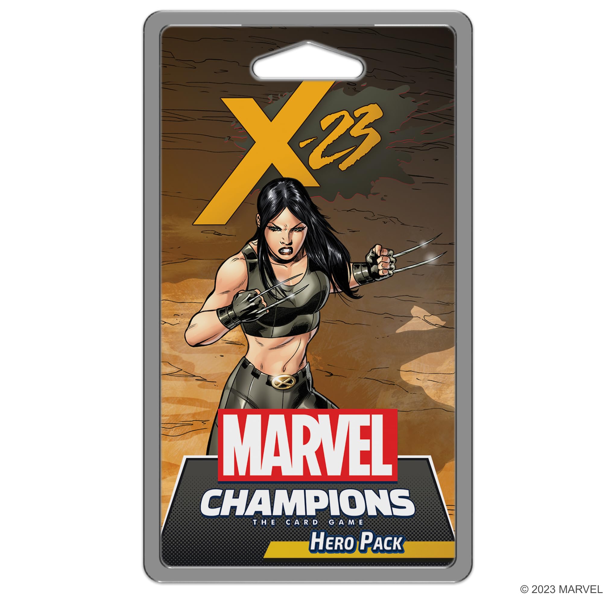 Marvel Champions The Card Game X-23 HERO PACK - Juego de estrategia de superhéroes, juego cooperativo para niños y adultos, a partir de 14 años, 1-4 jugadores, tiempo de juego de 45 a 90 minutos