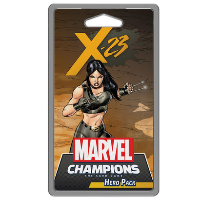 Marvel Champions The Card Game X-23 HERO PACK - Juego de estrategia de superhéroes, juego cooperativo para niños y adultos, a partir de 14 años, 1-4 jugadores, tiempo de juego de 45 a 90 minutos