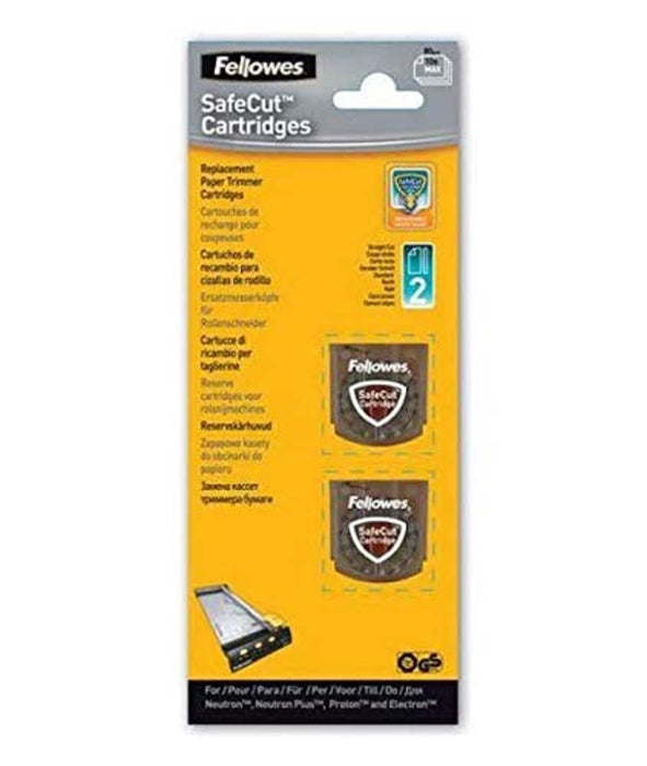 Fellowes Safecut Replacement Blades - Straight (Pack of 2