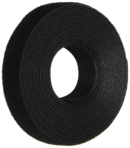 Panduit Hook & Loop Cable Tie, 15' Roll, Black Nylon Negro Presilla - sujección para Cables (15' Roll, Black, Negro, 4,57 m