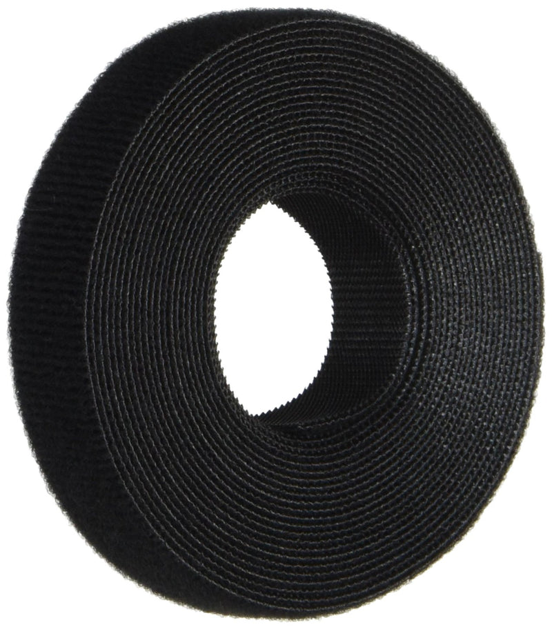 Panduit Hook & Loop Cable Tie, 15' Roll, Black Nylon Negro Presilla - sujección para Cables (15' Roll, Black, Negro, 4,57 m