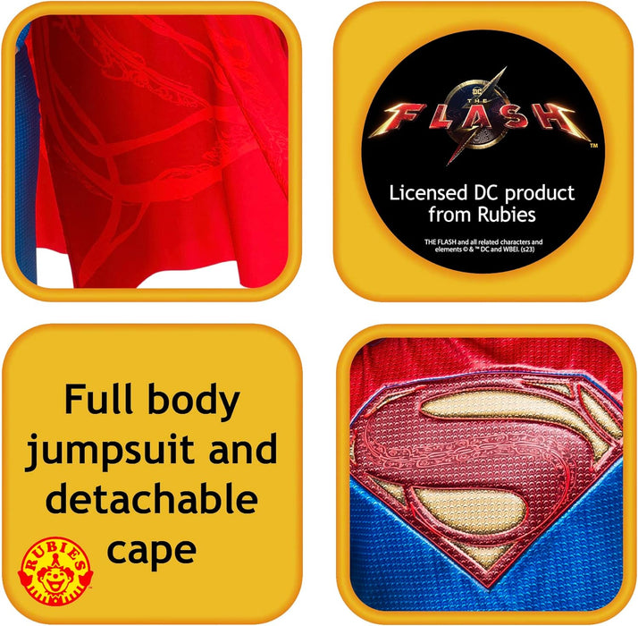Rubies Official DC Comics Flash The Movie Supergirl Costume, Kids Fancy Dress