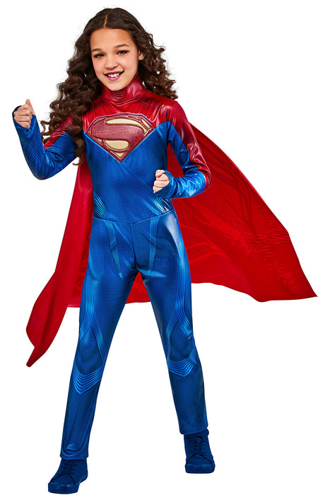 Rubies Official DC Comics Flash The Movie Supergirl Costume, Kids Fancy Dress