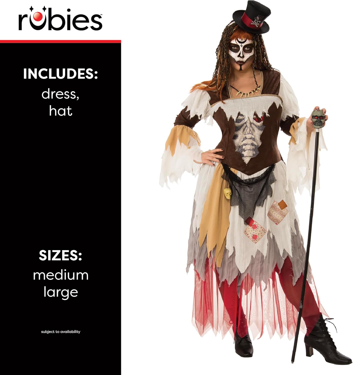 Forum Bristol Novelty Conjure Woman Adult Halloween Costume, Ladies