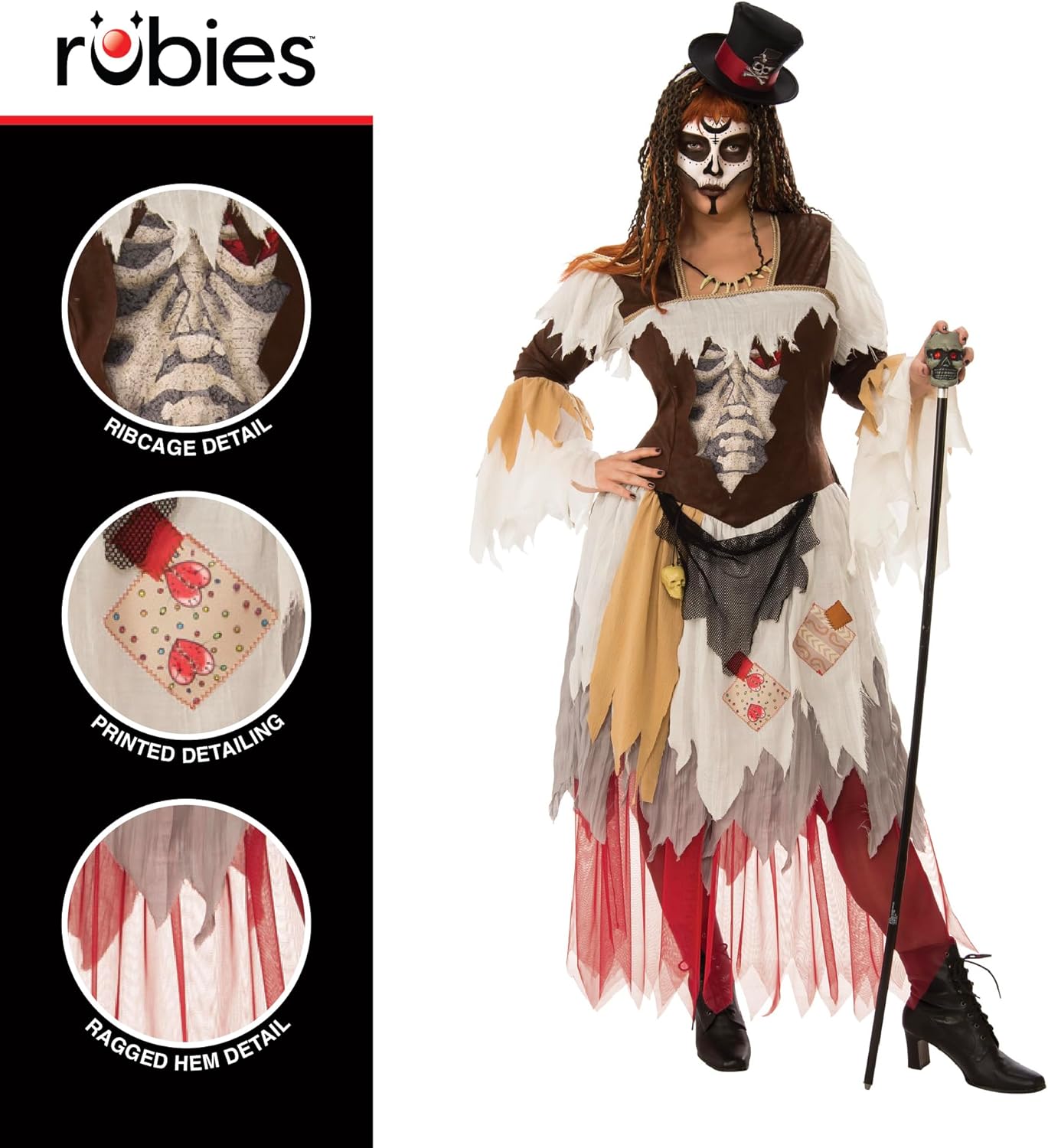 Forum Bristol Novelty Conjure Woman Adult Halloween Costume, Ladies