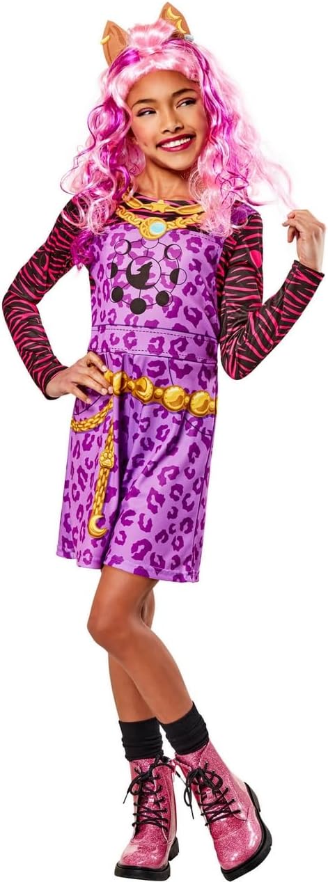 Rubie's Official Monster High Clawdeen Wolf Child Costume, Kids Fancy Dress