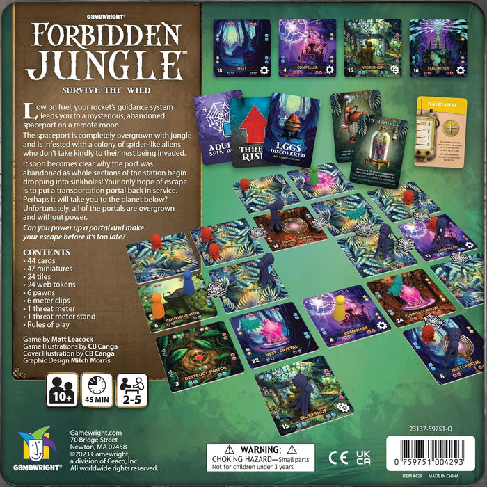 Forbidden Jungle Brettspiel