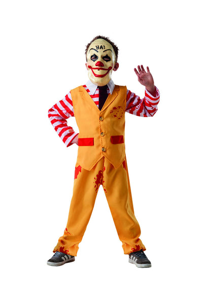 Bristol Novelty Dapper Clown Boy Small Costume