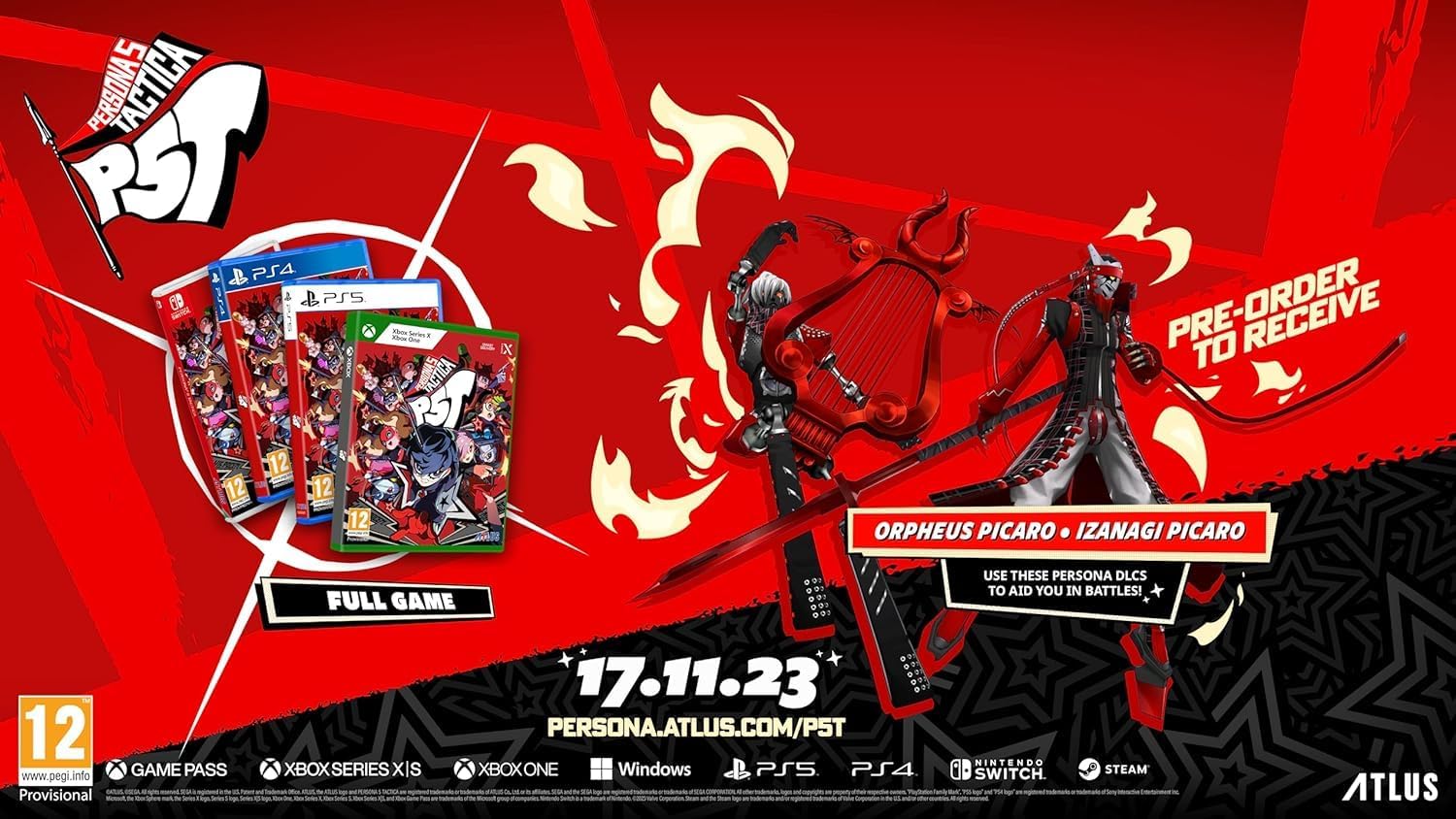Persona 5 Tactica (PS5