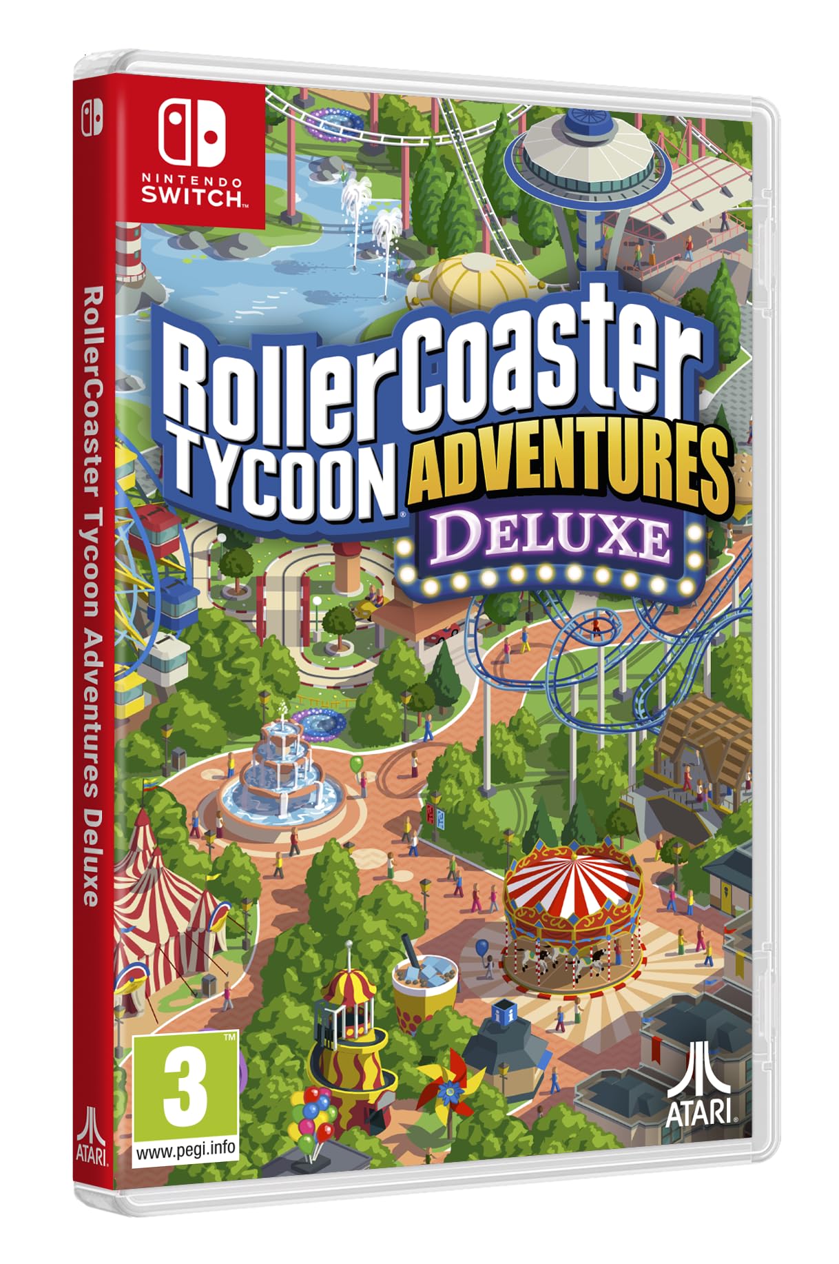 Atari RollerCoaster Tycoon Adventures Deluxe Switch