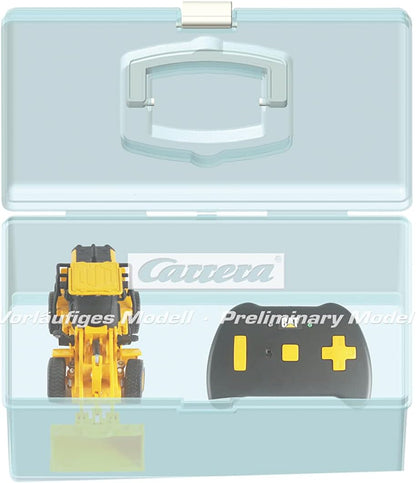 Carrera 37026003 1:64 RC CAT RC-950M Wheel Loader Remote Control, Yellow