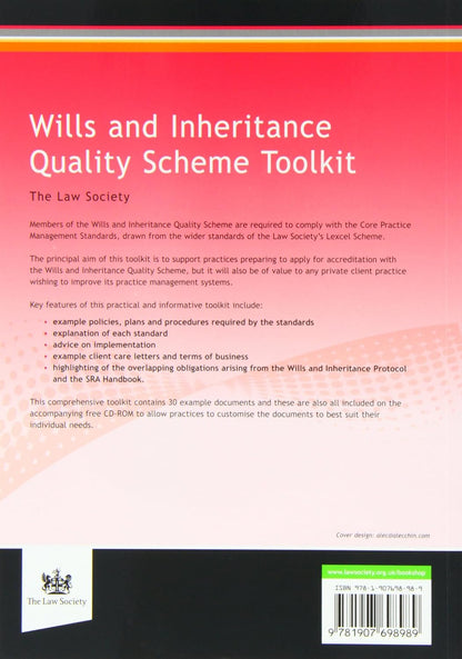 Wills and Inheritance Quality Scheme Toolkit