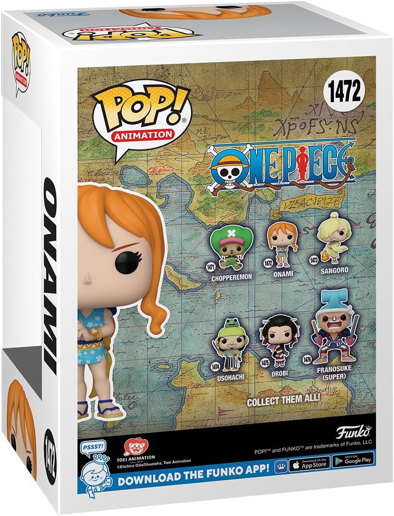 Funko POP! Animation: One Piece - Nami - Onami - (Wano) - Collectable Vinyl Figure - Gift Idea - Official Merchandise - Toys for Kids & Adults - Anime Fans - Model Figure for Collectors and Display