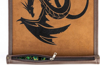 FanRoll by Metallic Dice Games Pathfinder Rolling Scroll with Storage