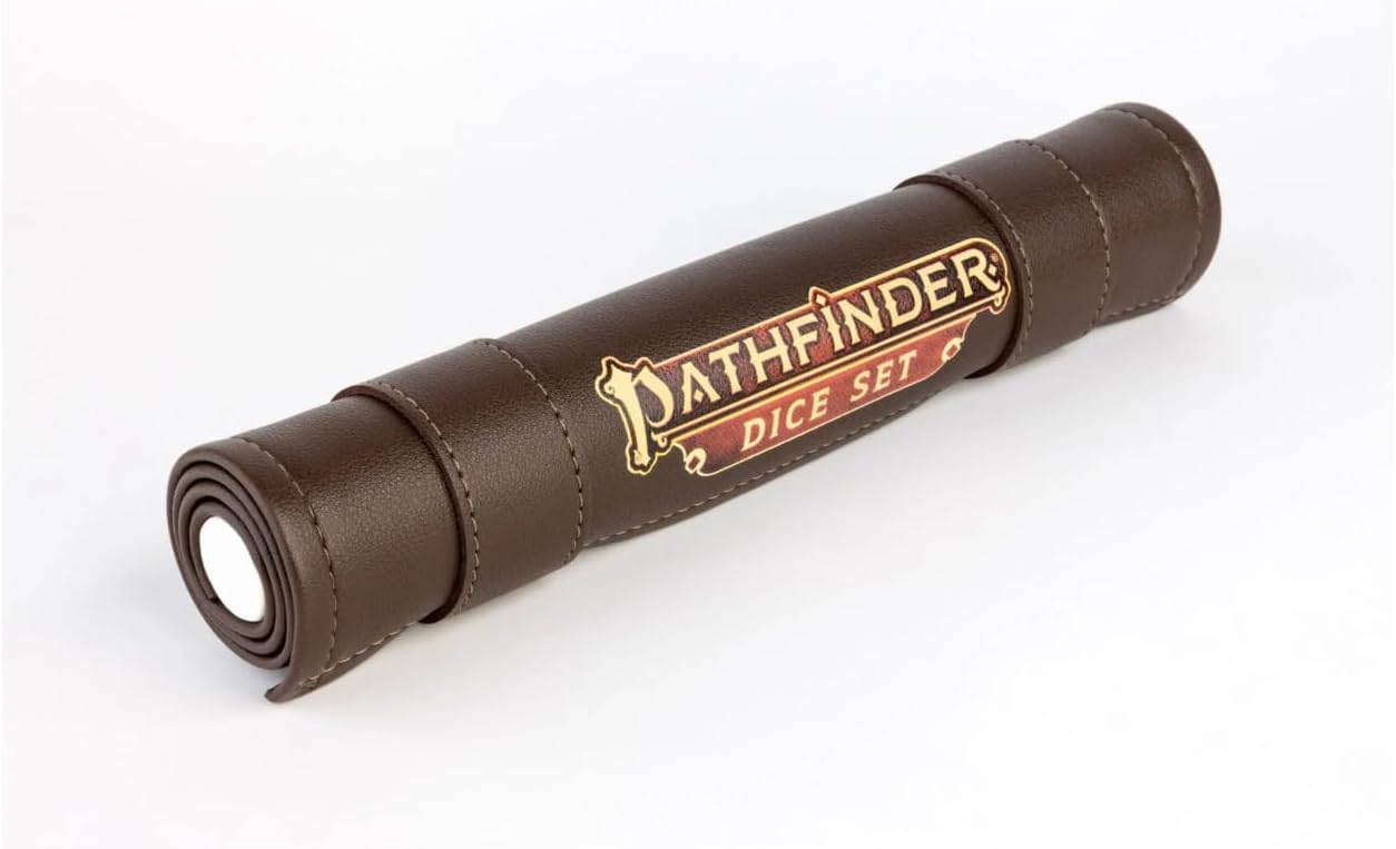 FanRoll by Metallic Dice Games Pathfinder Rolling Scroll with Storage