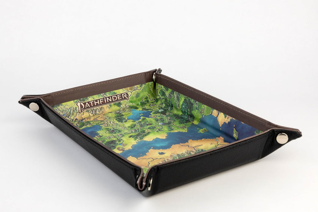 FanRoll by Metallic Dice Games Officially Licensed Pathfinder Map Dice Tray